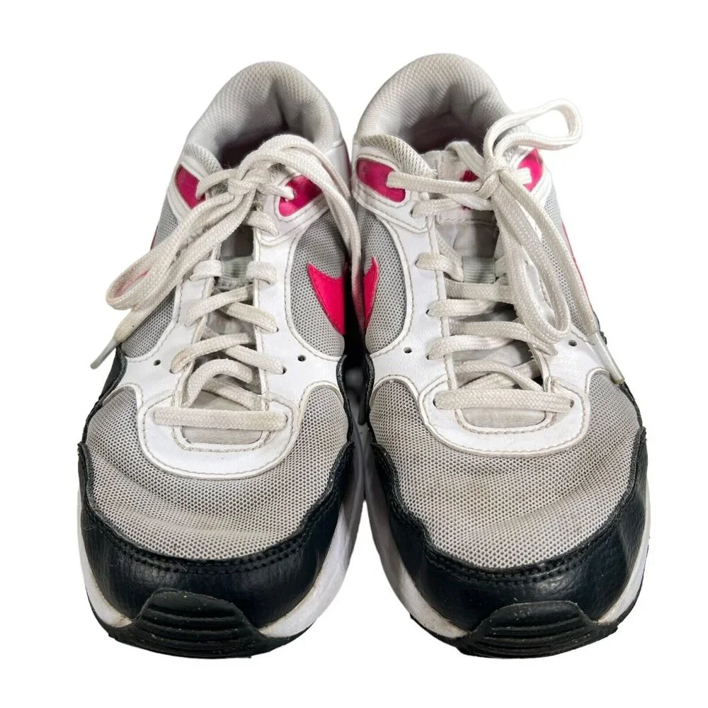 Nike Air Max Youth Sneakers White Pink Black Athletic Shoes Sz 6Y - Picture 3 of 16